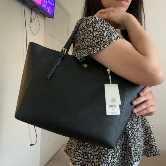 New✨ authentic Emerson tote bag & matching wallet in black - Picture 14 of 15